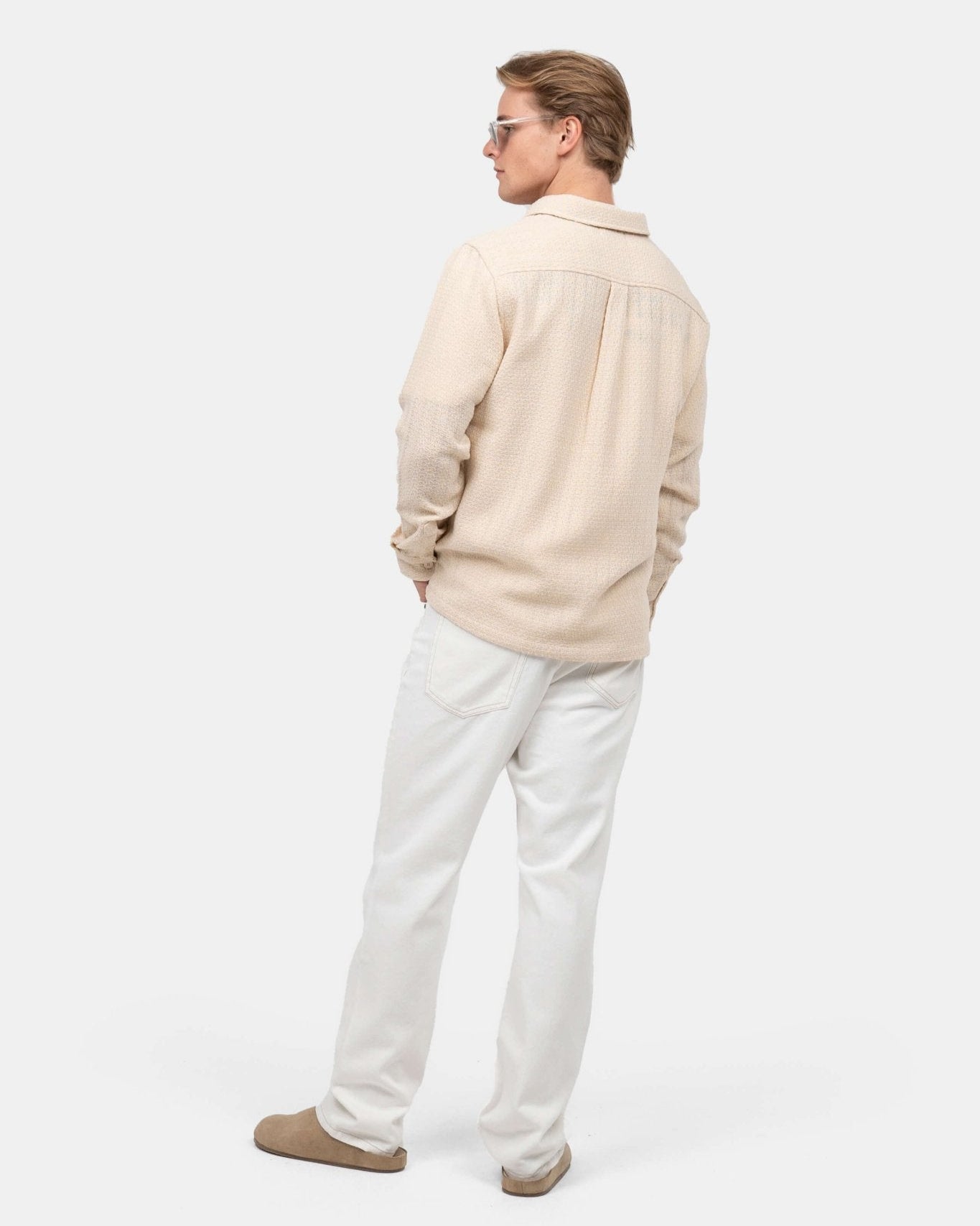 Regular Denim Jeans White