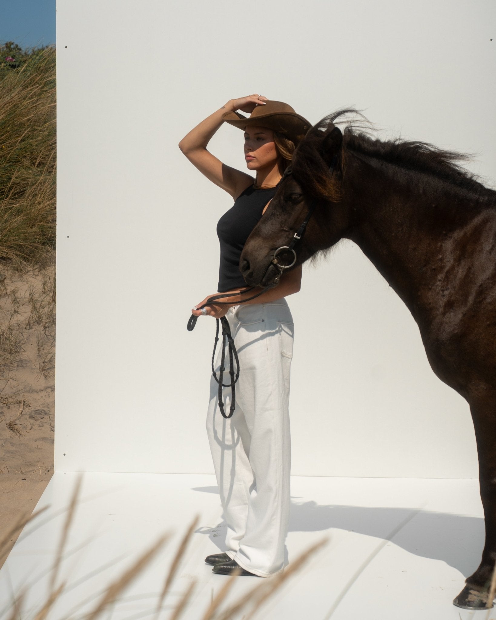 Regular Denim Jeans White