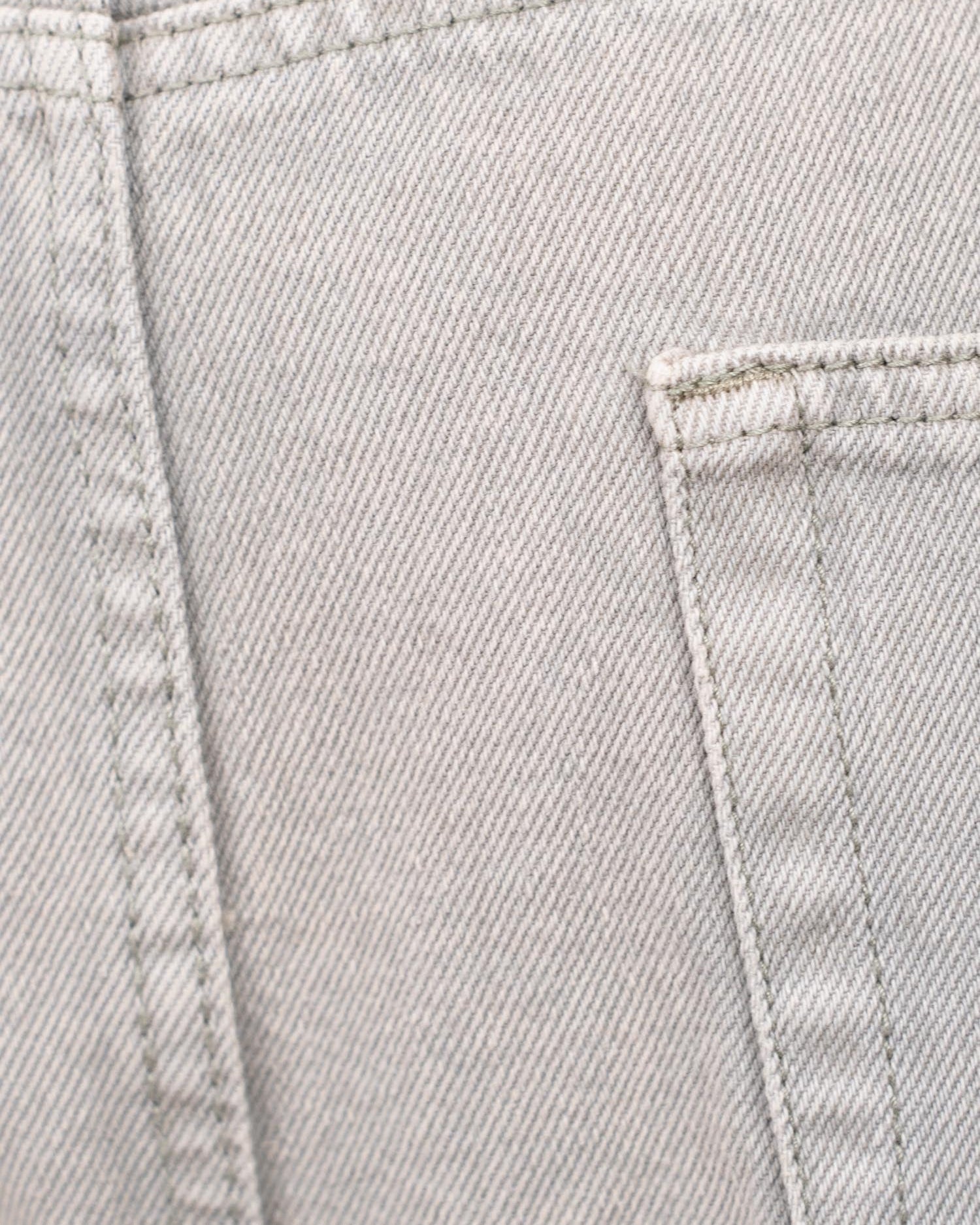 Front Slit Skirt Light Grey