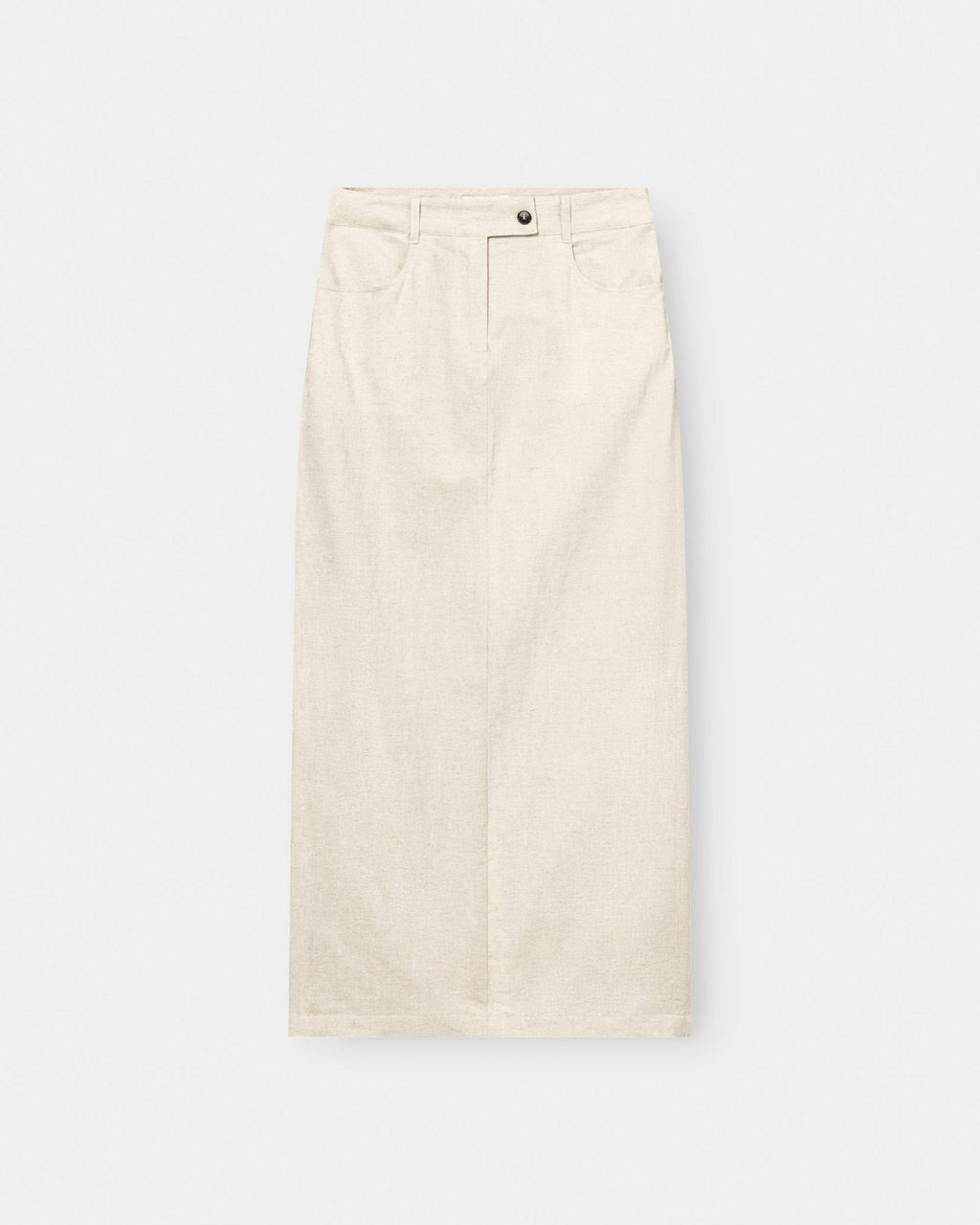 Hør Nederdel Beige