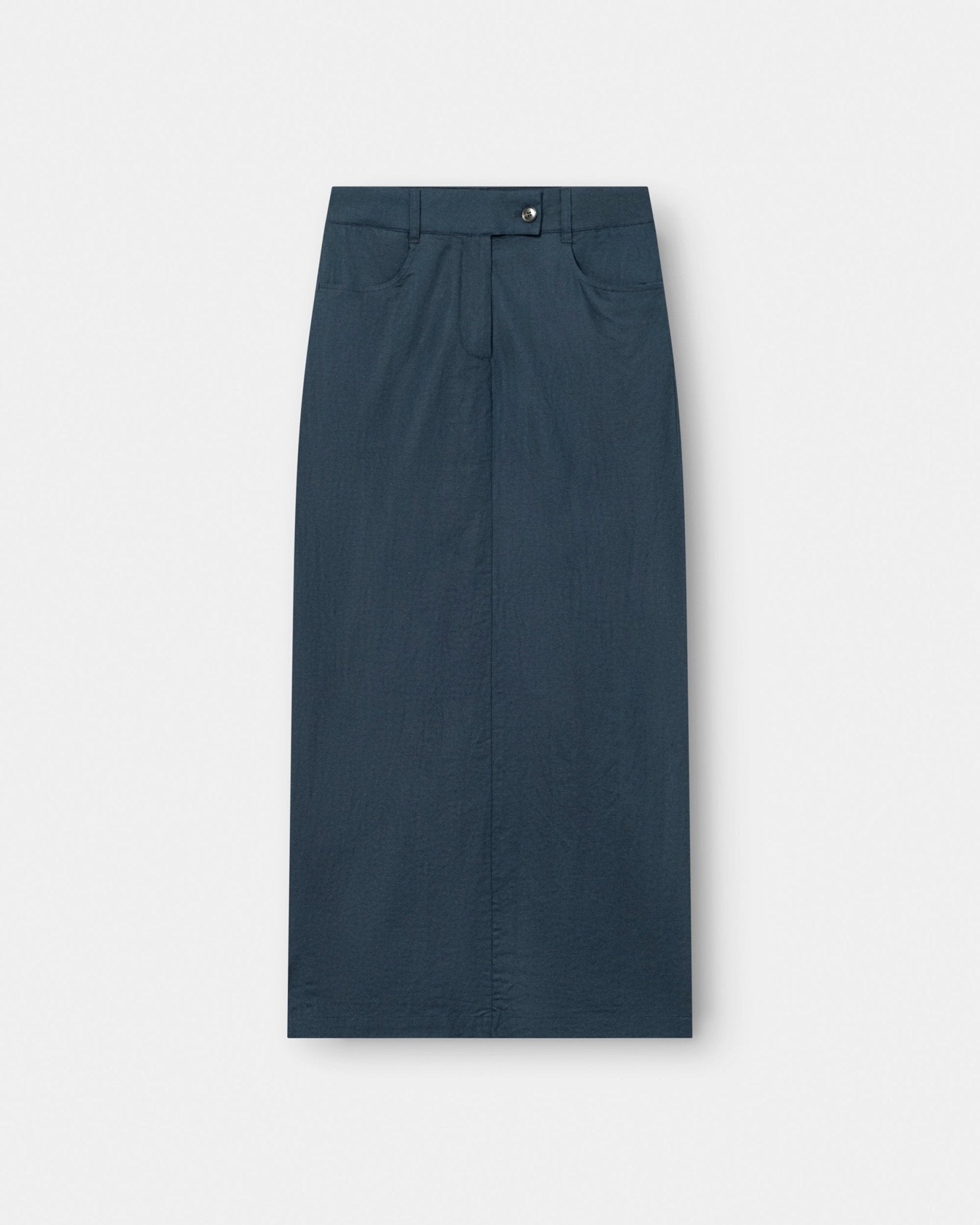 Hør Nederdel Navy