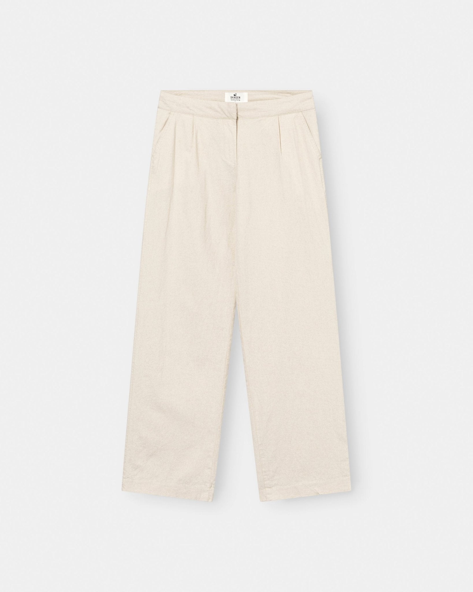 Hør Suitpants Beige