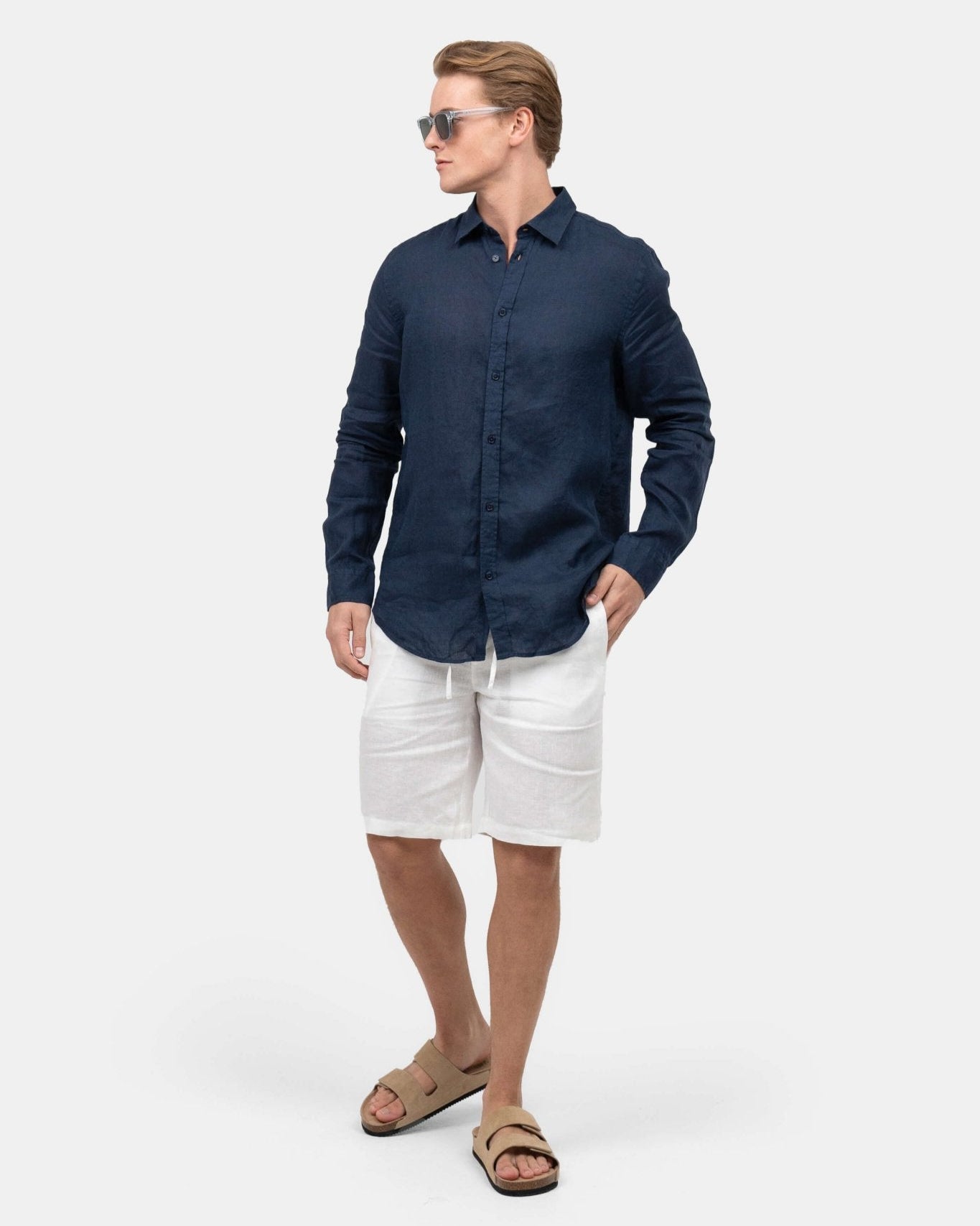 Hørshorts Hvid