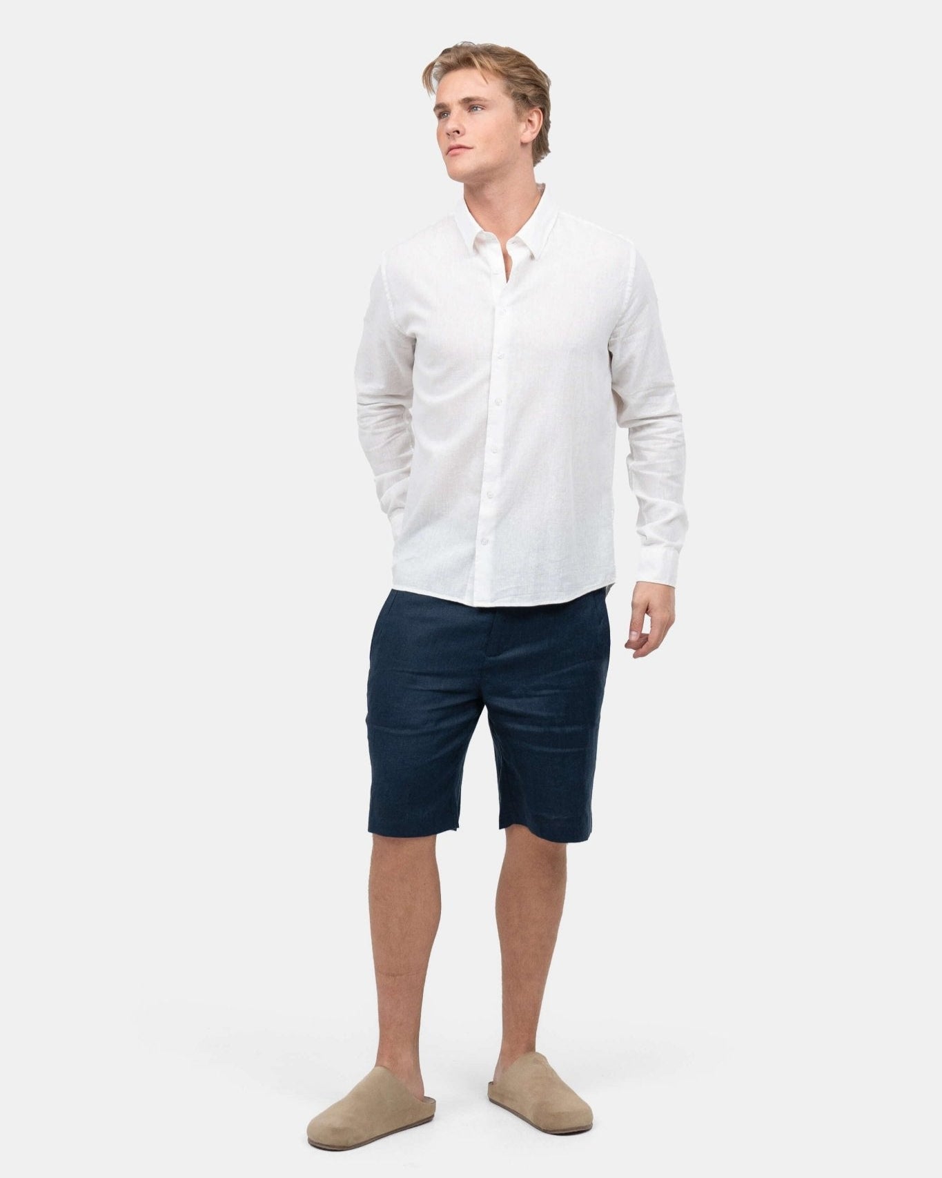 Hørshorts Navy