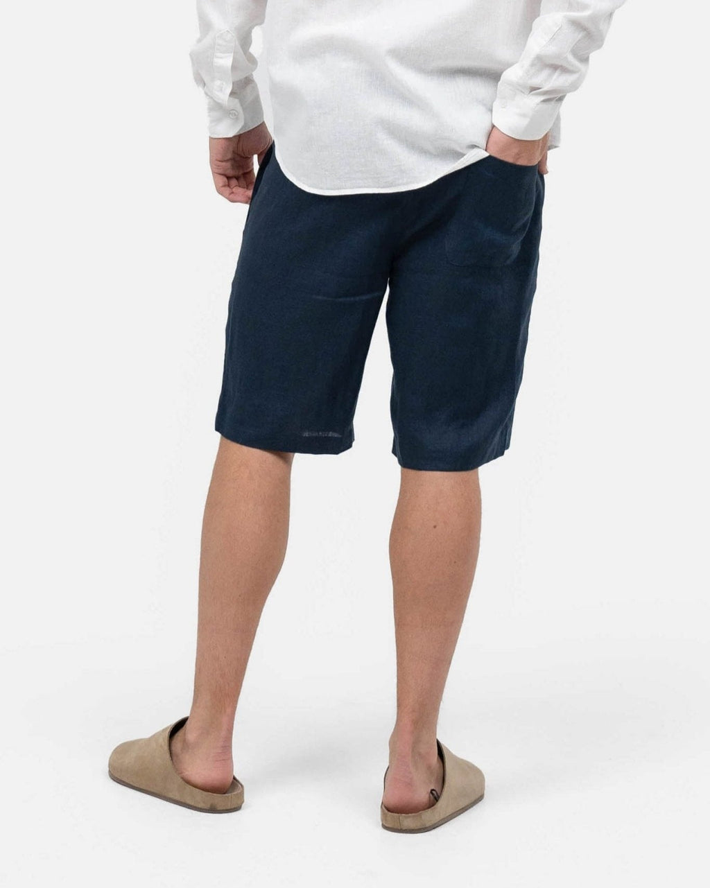 Hørshorts Navy