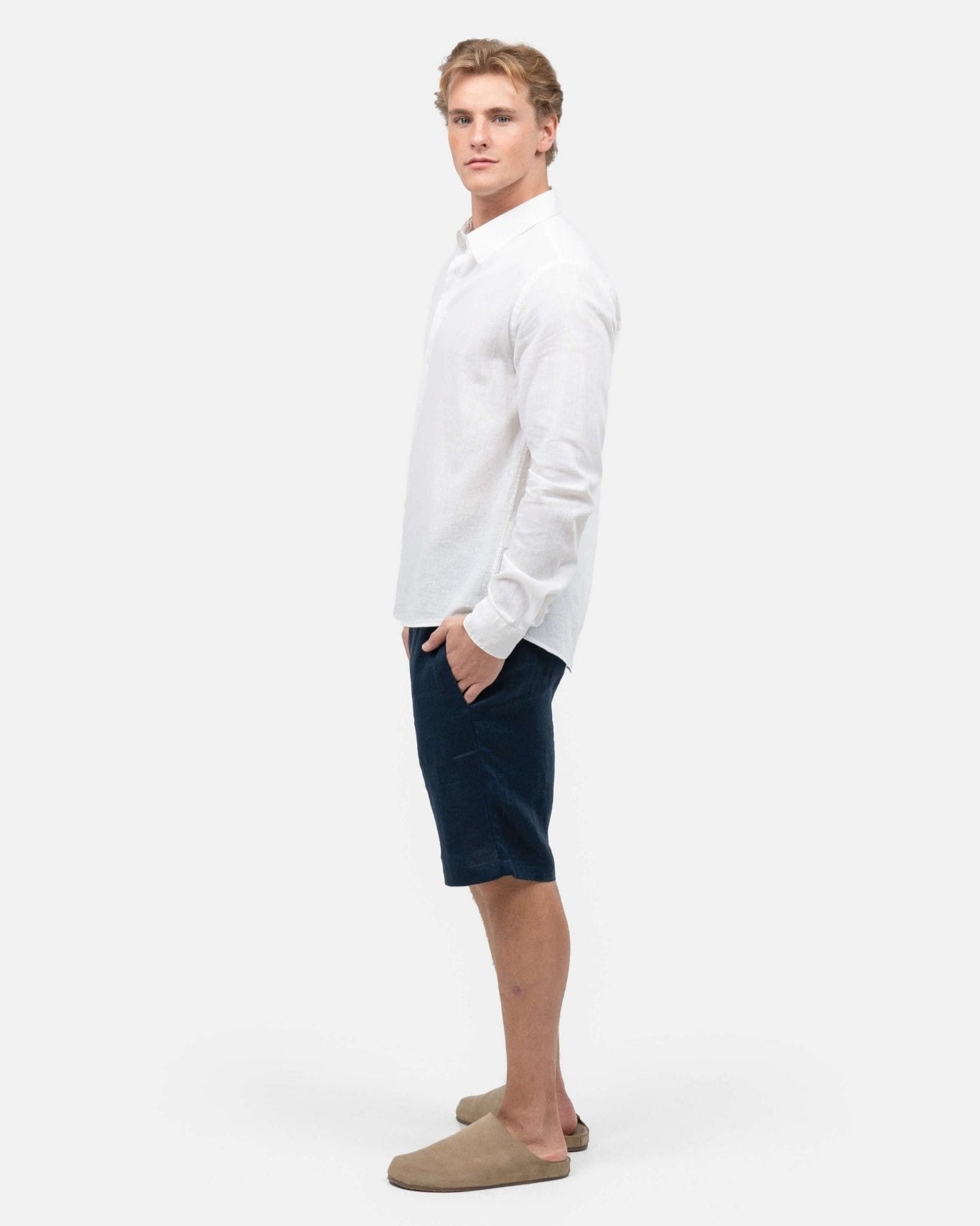 Hørshorts Navy