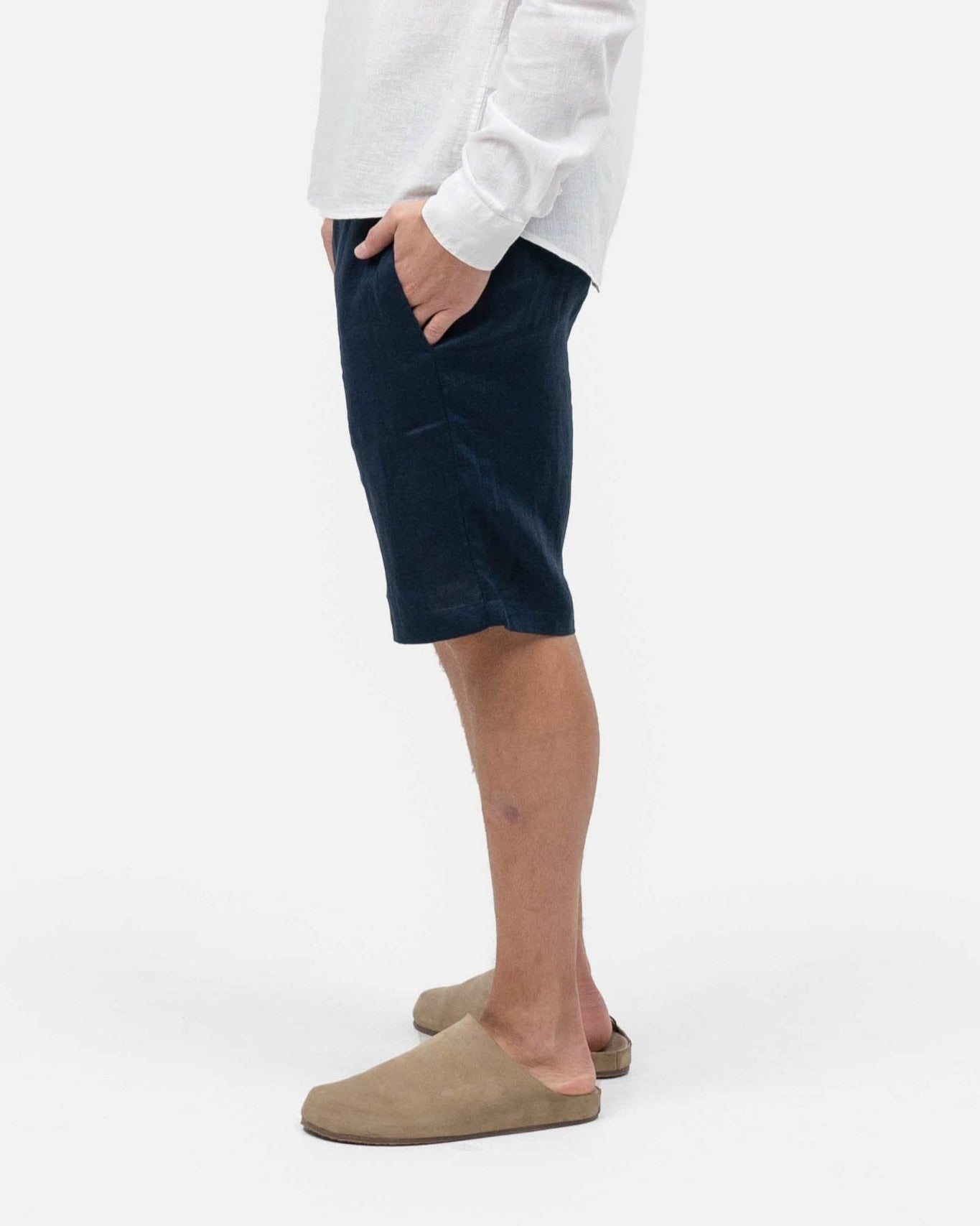 Hørshorts Navy