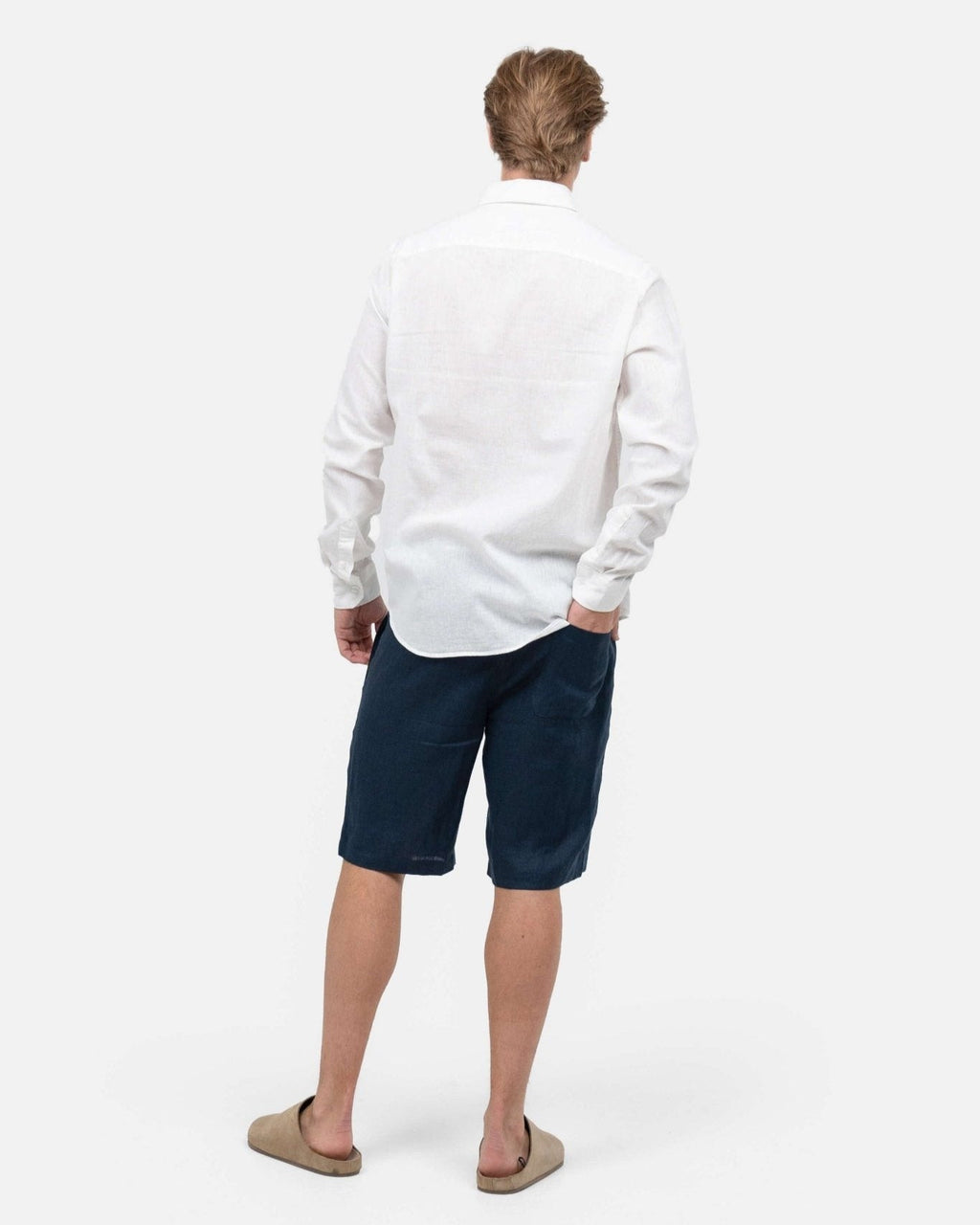 Hørshorts Navy