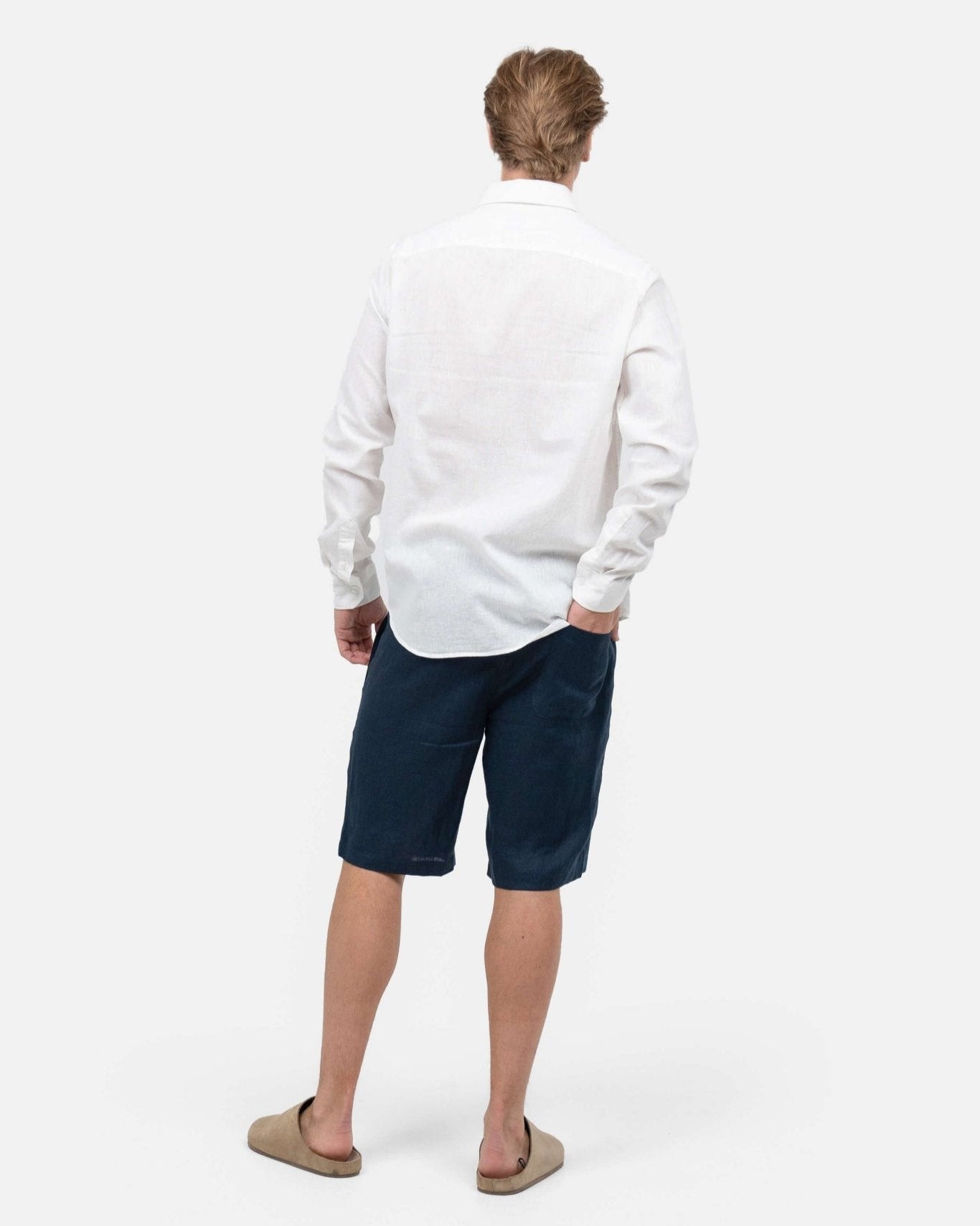 Hørshorts Navy