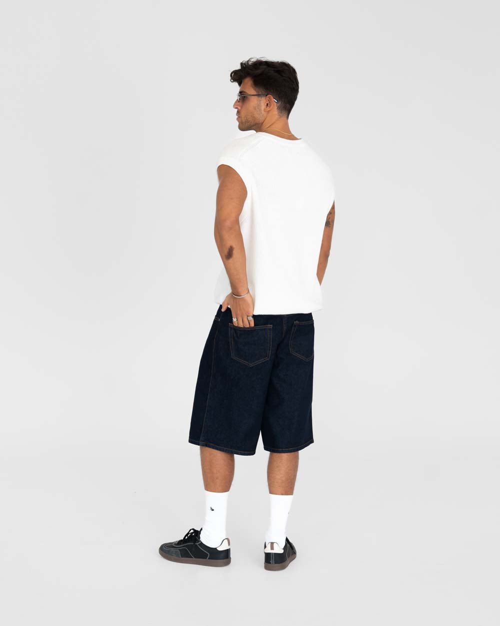 Jorts Indigo