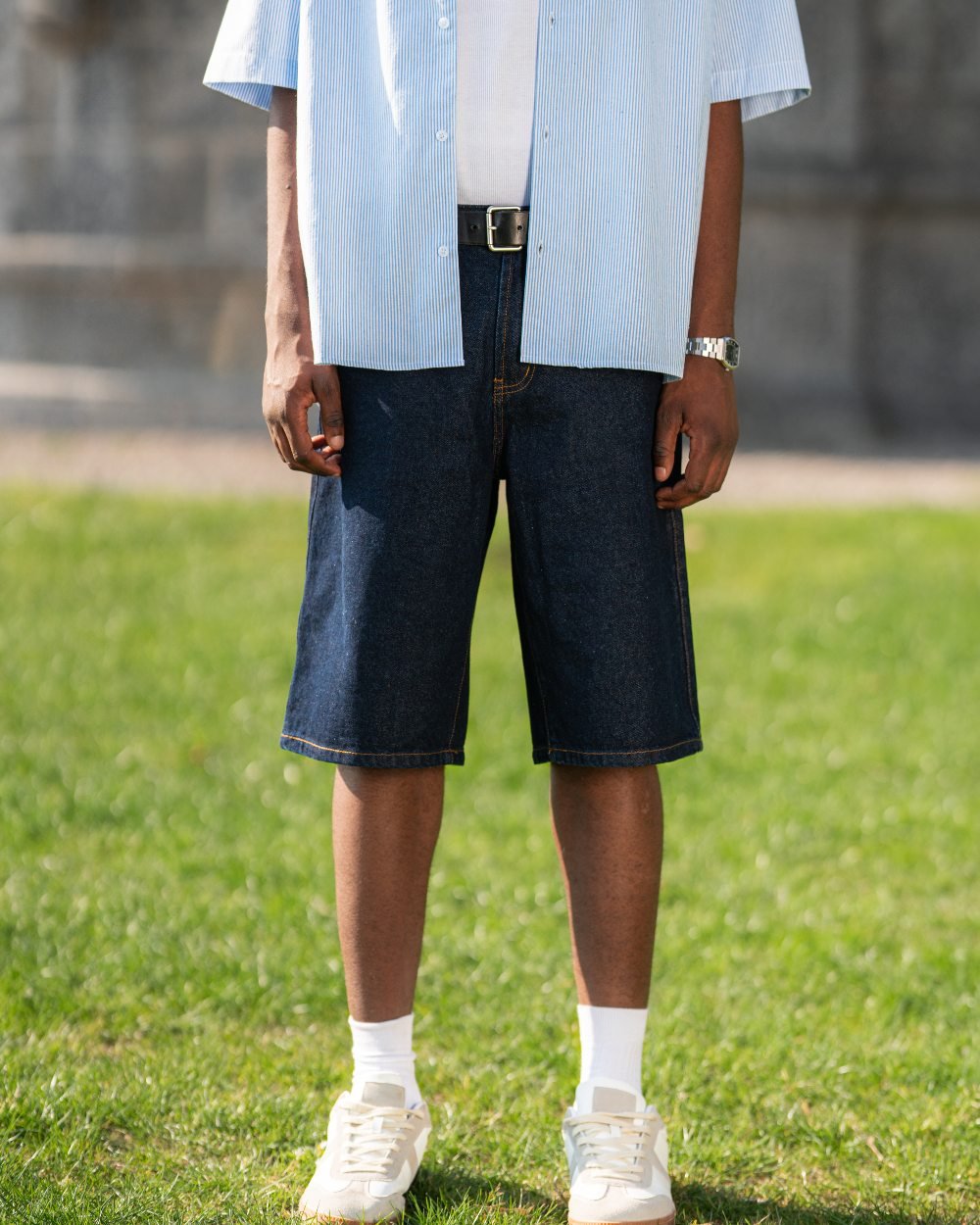 Jorts Indigo