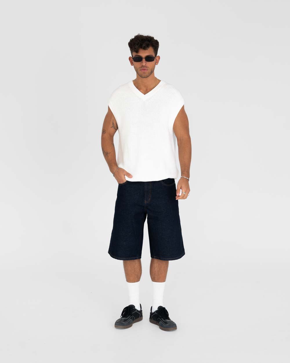 Jorts Indigo