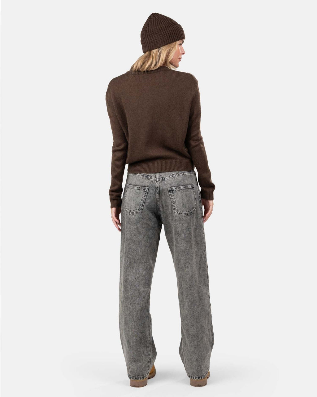 Light Weight Cardigan Brown