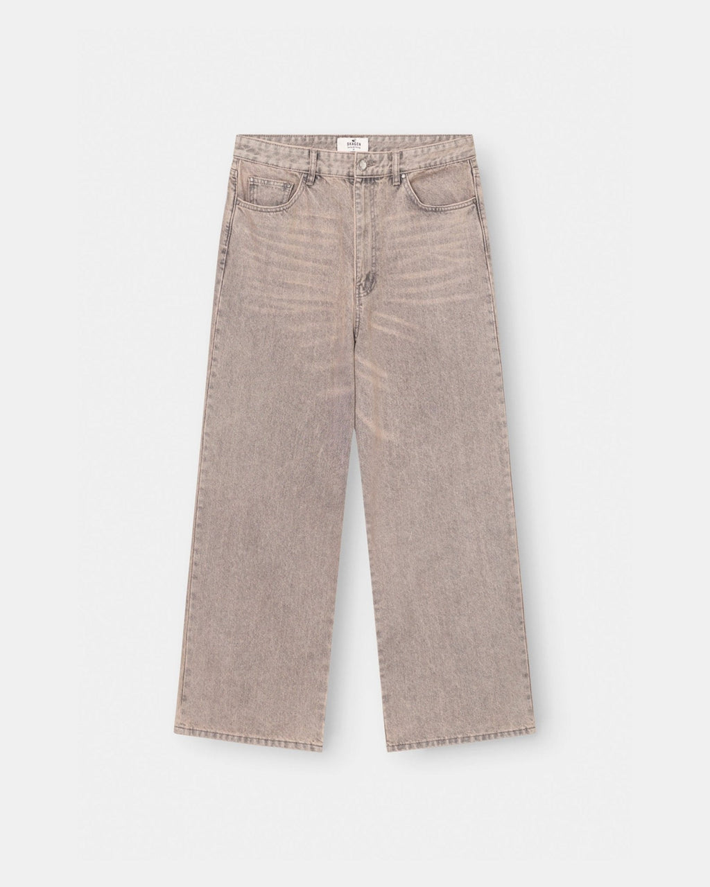 Extra baggy Denim Jeans Rose Vintage Wash