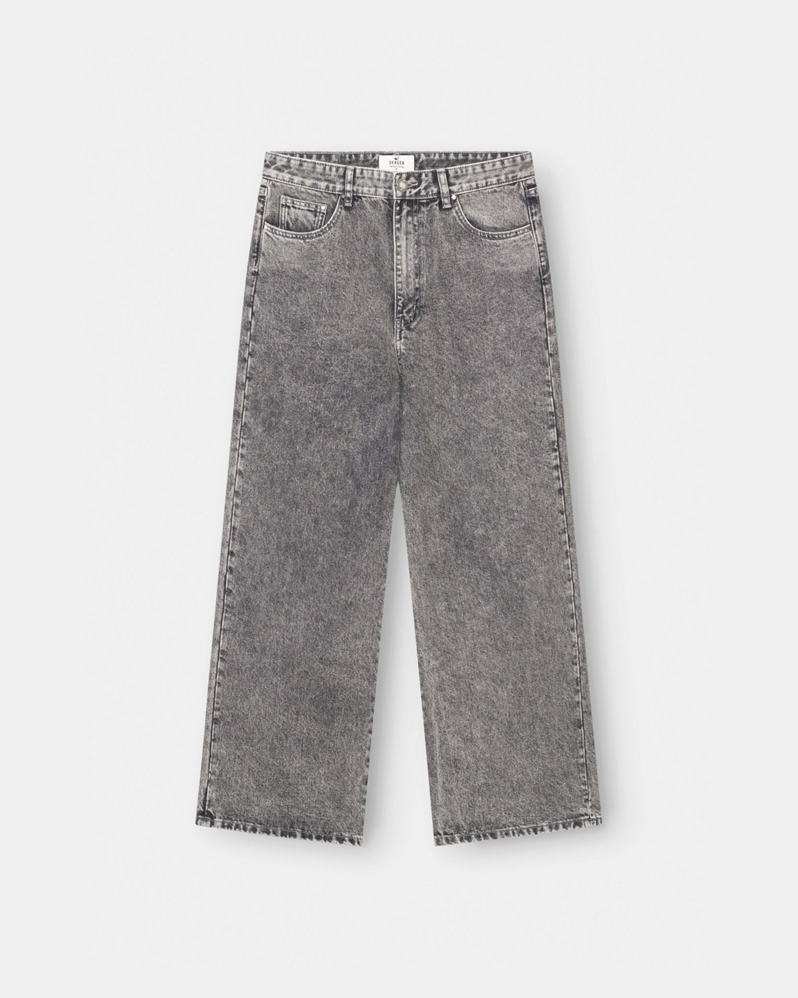 Extra baggy Denim Jeans Washed Grey