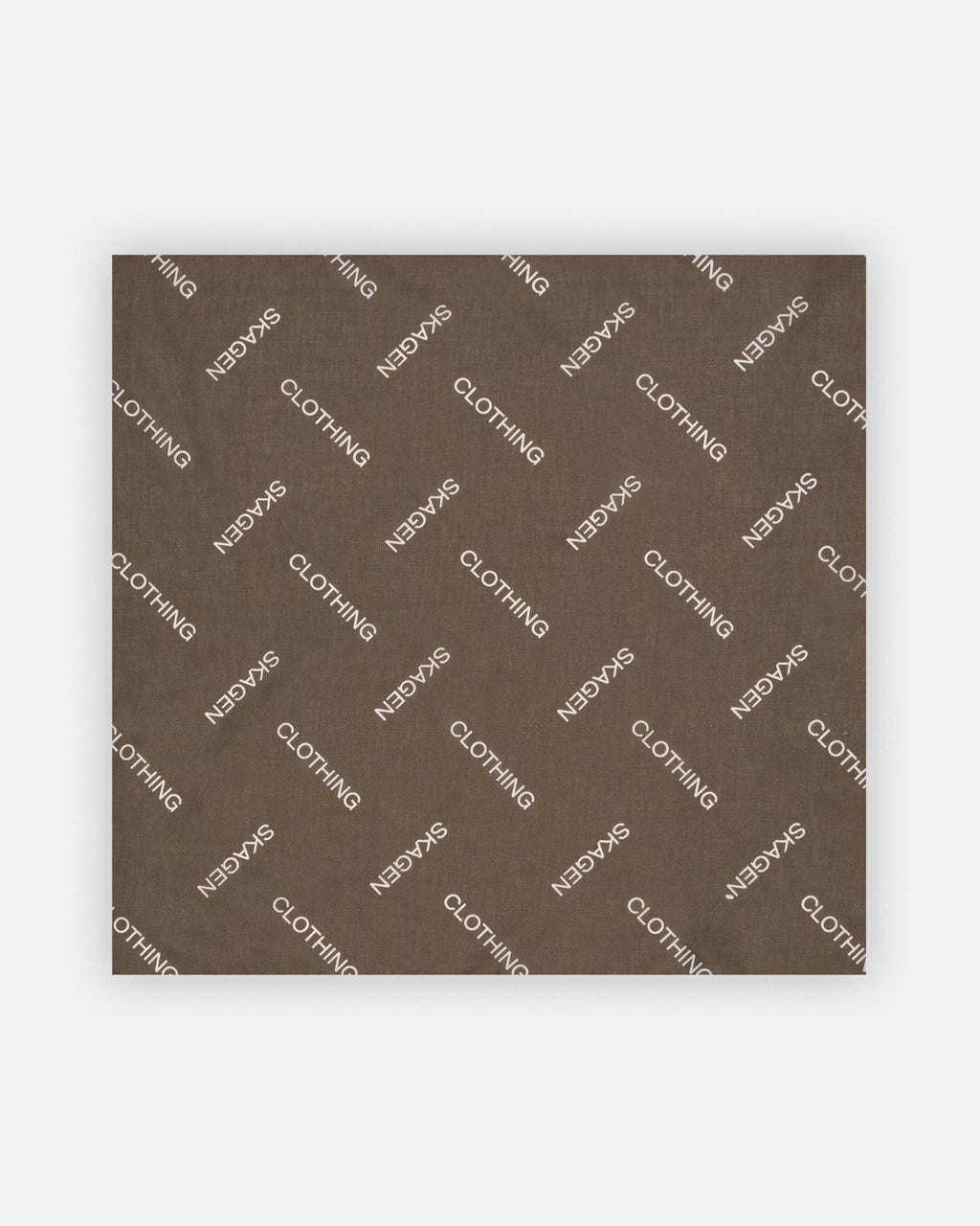 Monogram Bandana Brun
