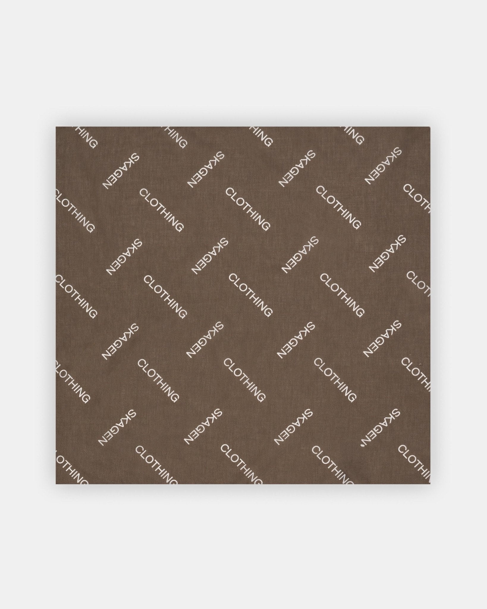 Monogram Bandana Brun