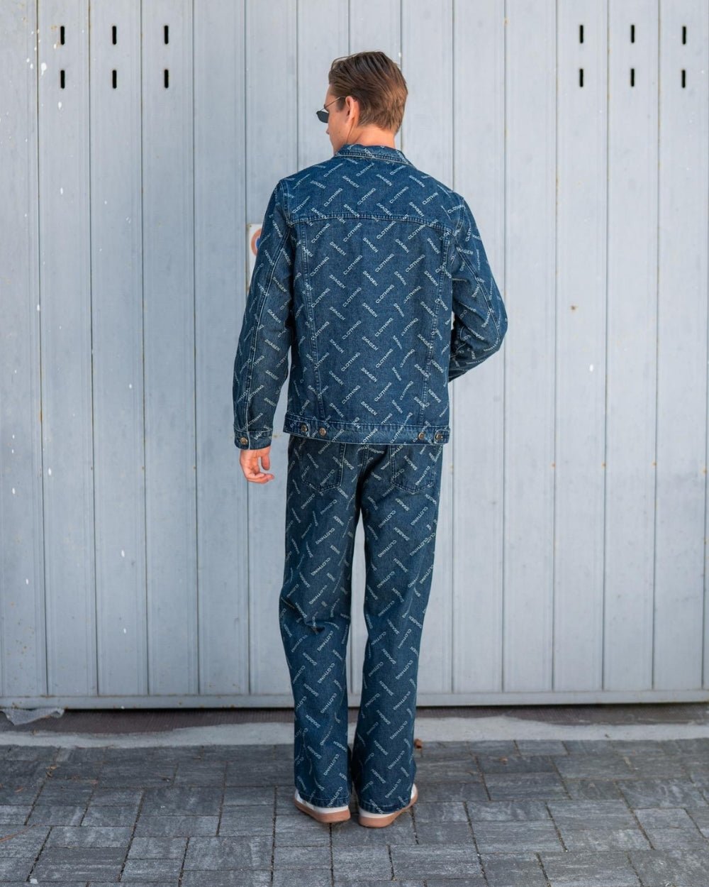 Monogram Denim Jacket Indigo