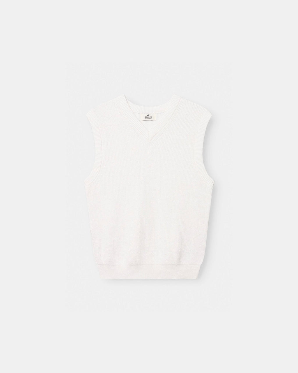 Strikvest Hvid