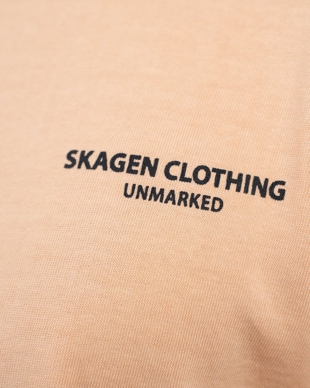 UNMARKED T-shirt Peach