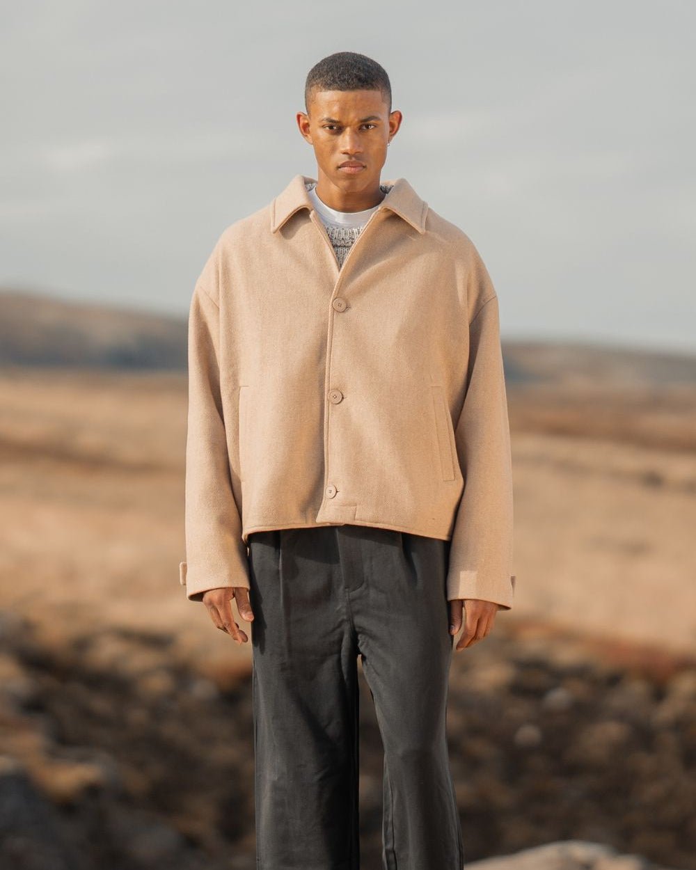 Wool Look Jacket